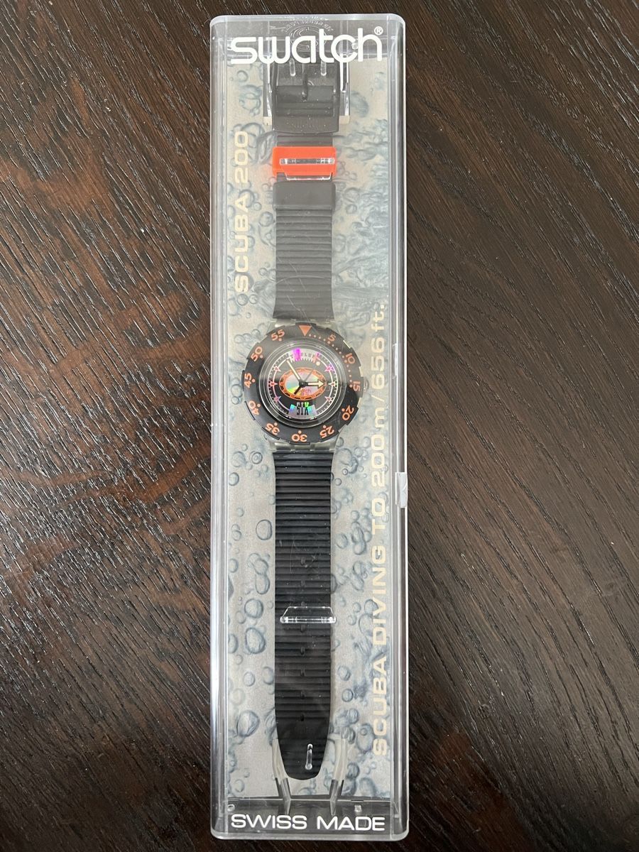 Swatch Orologi: Swatch Scuba 200 (SDK110) Tech Diving – Nuovo e nell'imballaggio originale da Künten venduto da Spike17