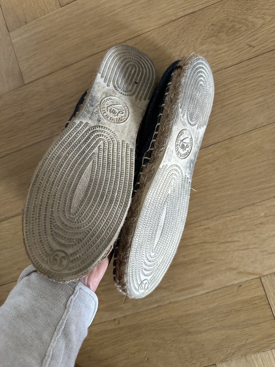 Herrenschuhe: Espadrilles, Blau, ca Grösse 40 – Neu (gemäss Beschreibung) aus Zürich von TheWickerman 2