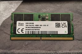 16 GB DDR5 SODIMM mit Udimm Adapter 