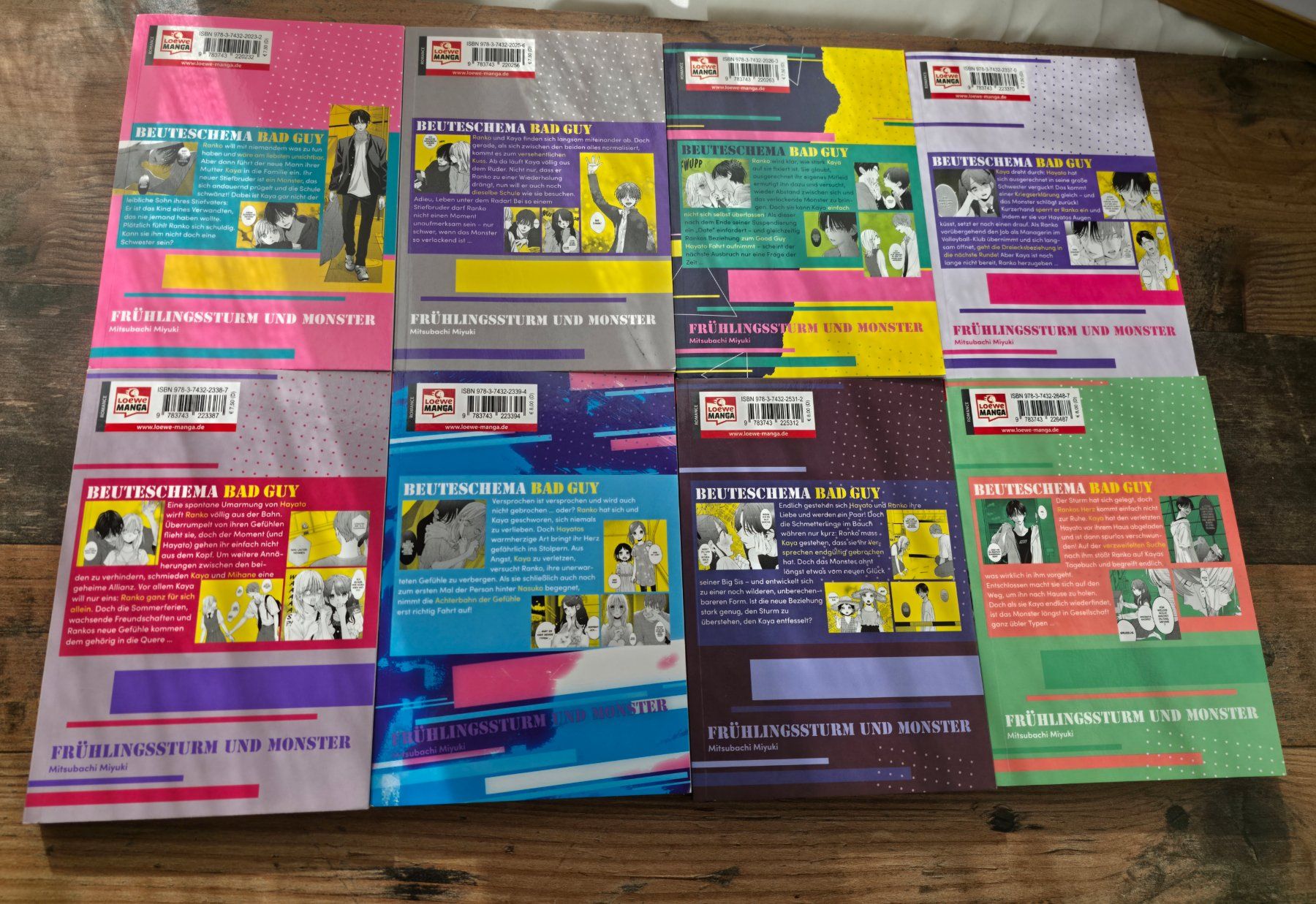 Fumetti: Frühlingssturm und Monster 1-8 – Usato da Embrach venduto da Jeanne_85 1