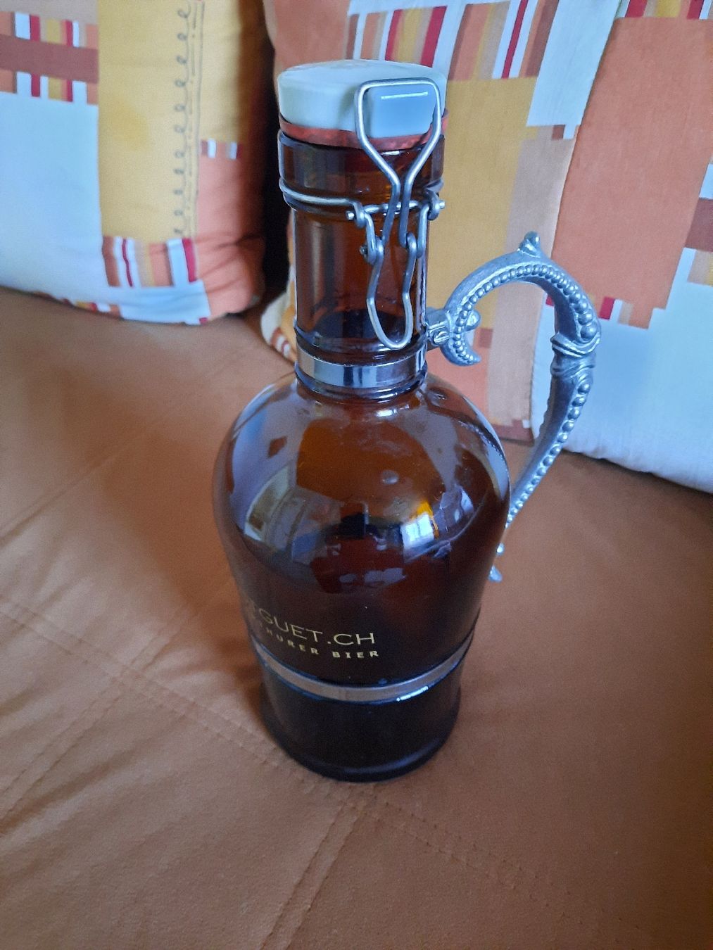Bicchieri, Caraffe & Bottiglie: Bierflasche – Nuovo (secondo la descrizione) da Kollbrunn venduto da smart777