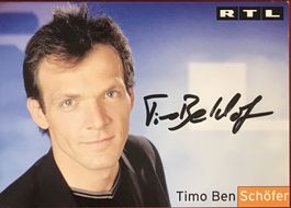 Timo Ben Schöfer Autogramm signiert Foto 10x15cm