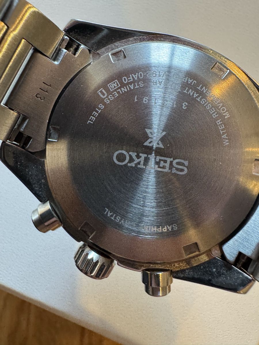 Seiko Uhren: Seiko Prospex Solar Speedtimer SSC819P1 – Chronograph – Gebraucht aus Meinisberg von Nils4444 5