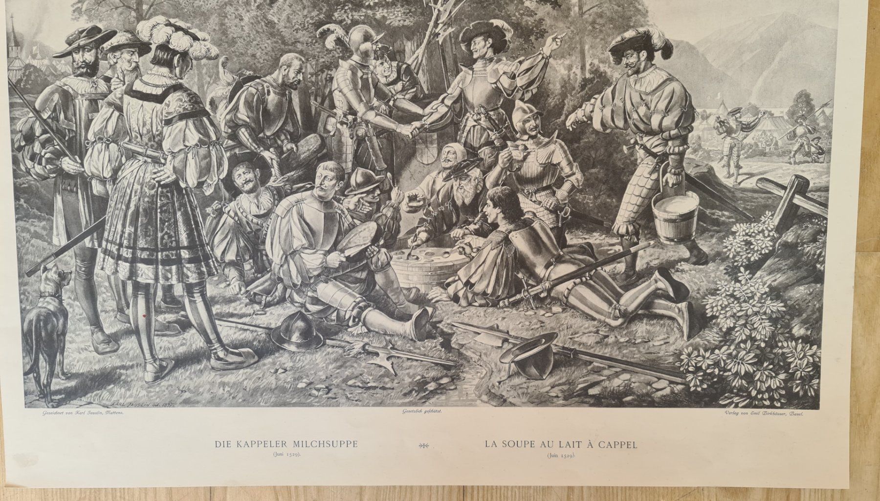 Foto & Immagini: Die Kappeler Milchsuppe  - Juni 1592 – Usato da Röthenbach i. E. venduto da Heureka5 1