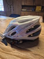 Kinfer Velohelm Alpina weiss pink Gr. 50-55