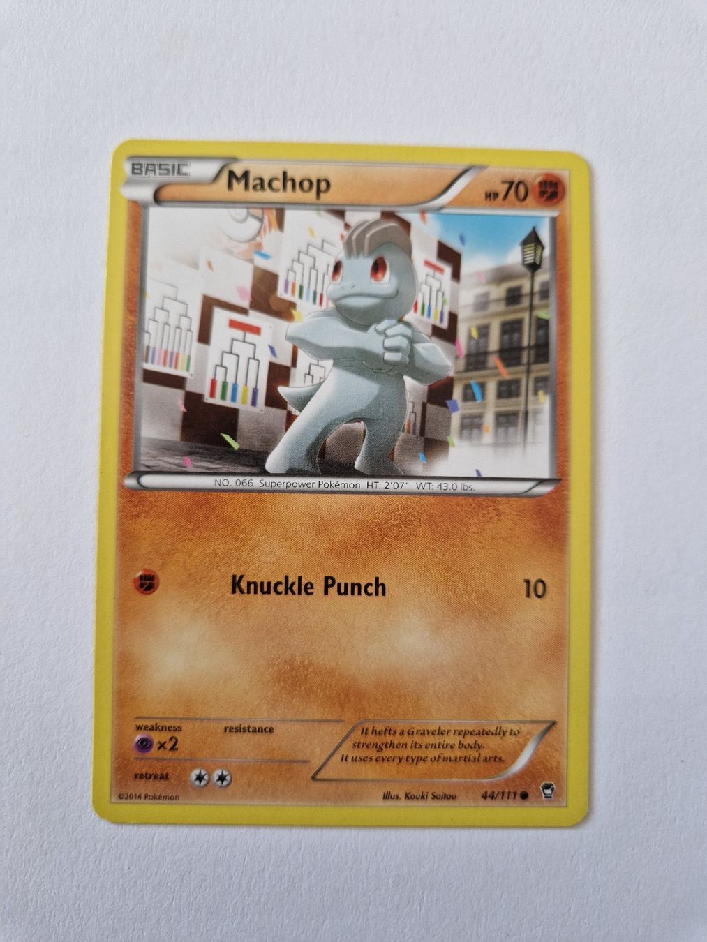 Pokémon Carte collezionabili: Machop - Furious Fists - EN  – Nuovo (secondo la descrizione) da Romont FR venduto da raj_sjv9