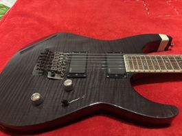 Chitarra elettrica ESP LTD Deluxe con custodia usata