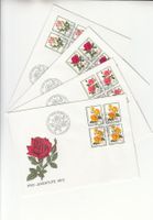SBK J240 - J243 im 4er-Block FDC
