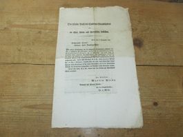 Der Kleine Rath des Kantons Graubünden 1826