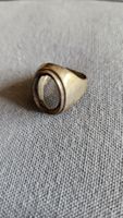 Silberring, leerer Ring