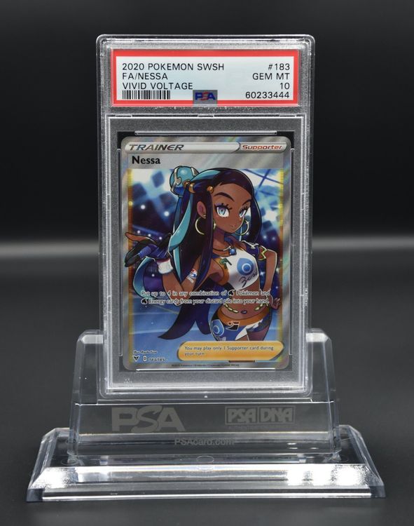 Psa 10 Gem Mint 2020 Swsh Pokemon Card 183 Nessa Kaufen Auf Ricardo