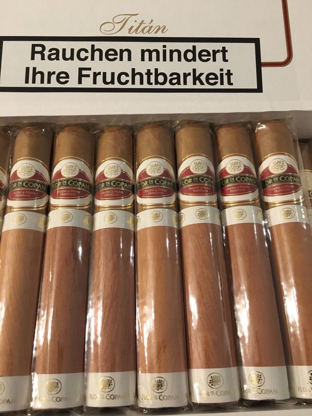 Sigari: Flor de Copan Titan – Nuovo e nell'imballaggio originale da Neuwilen venduto da Geniesser100