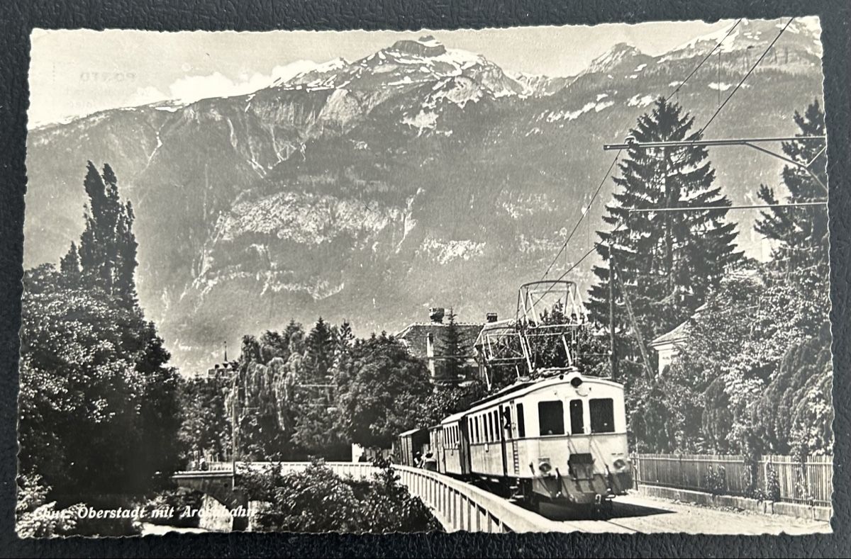 Ansichtskarten: Chur - Arosa Bahn – Gebraucht aus Horw von Tellbub
