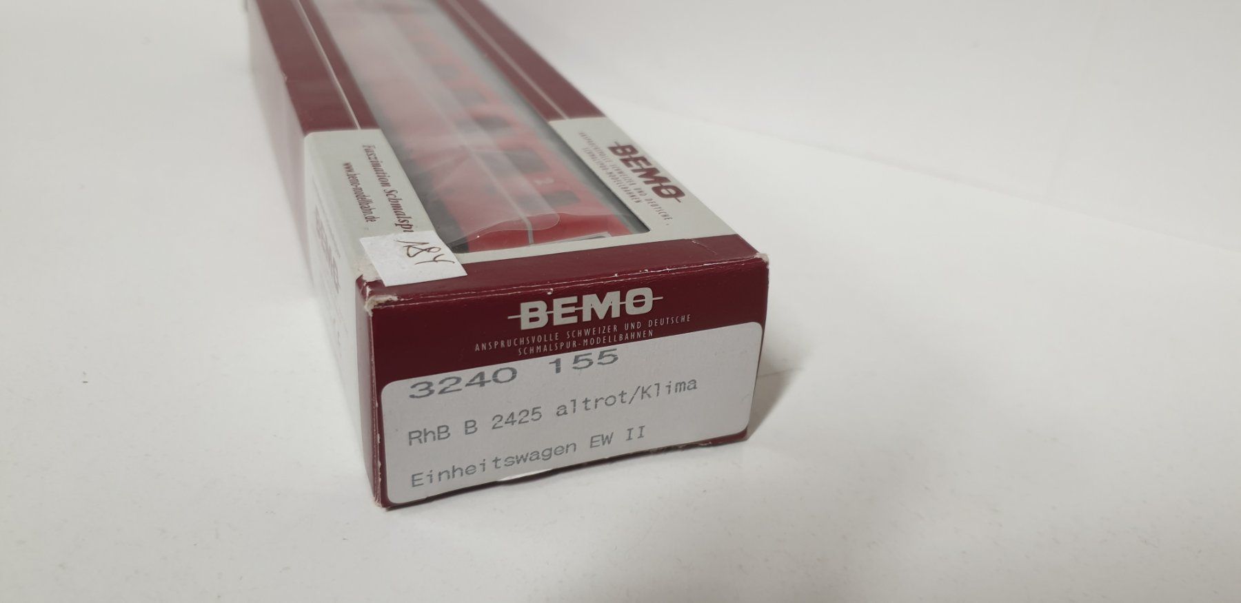 Bemo Modellini di ferrovie: Bemo RhB Einhetswagen EW II  3240 155 – Nuovo (secondo la descrizione) da Geroldswil venduto da TopTrain54 1