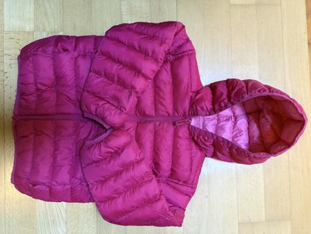 Brums Wendejacke Mädchen – 18 Monate – Pink/Rosa mit Kapuze