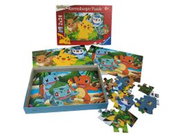 RAVENSBURGER Pokémon Puzzle, 2x24 Teile
