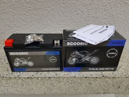 Motorradbatterie, YT7B-BS, neu, AGM, auch SA / SO!