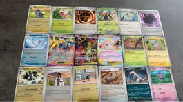 Pokémon Sammelkarten Set 15 Karten gebraucht