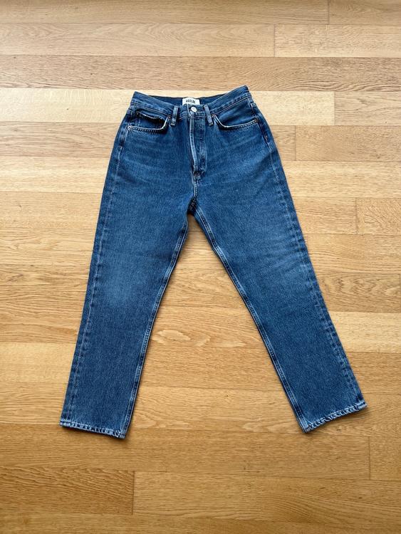 Jeans Damen Agolde Riley Gr sse 25 hellblau Kaufen auf Ricardo