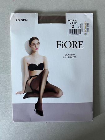 Strumpfhose Classic Lili, FIORE, Grösse 2 (S)  Farbe Nature