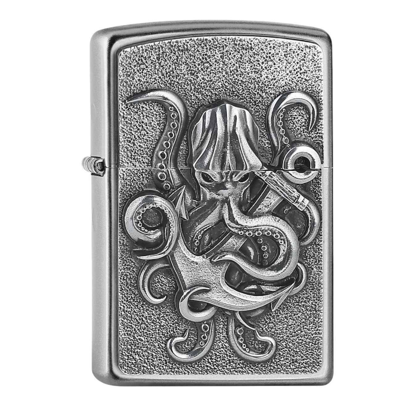 Zippo Accendini: ZIPPO Octupus Emblem Feuerzeug 2007815 – Nuovo e nell'imballaggio originale da Ennenda venduto da Benzinflamme