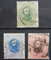 Norwegen Kat. 32-34 gest. 1878 Kat. 65 Euro
