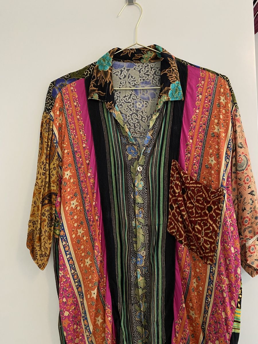 Camicette: Patchwork Shirt multicoloured – Nuovo (secondo la descrizione) da Zürich venduto da KaroBra 3