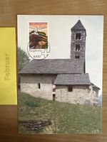 AK mit Briefmarke von Kirche San Carlo Negrentino