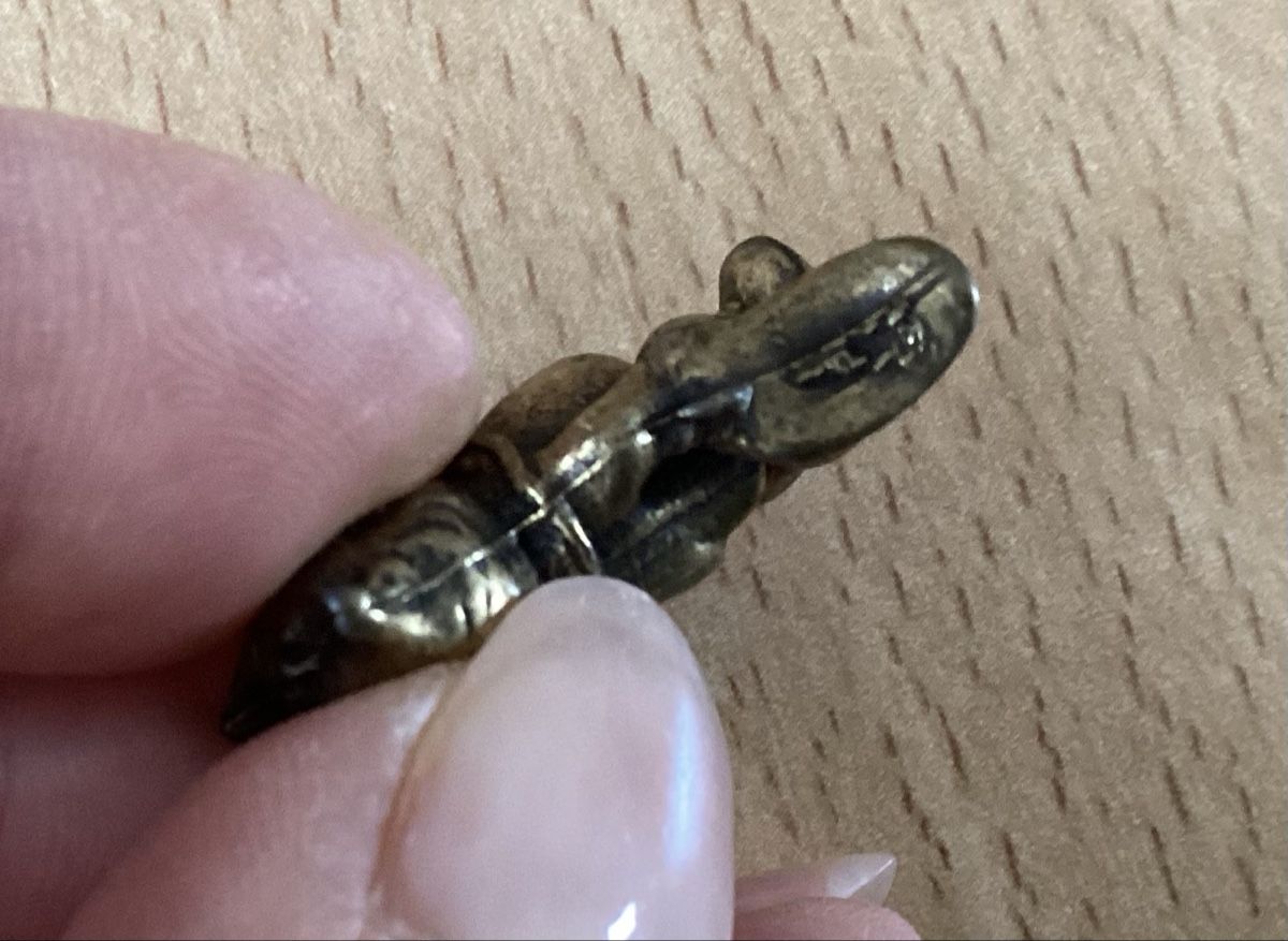 Statuette: kleine Messing Figur, der Gestiefelte Kater ! – Usato da Schöfflisdorf venduto da seahorse61 3
