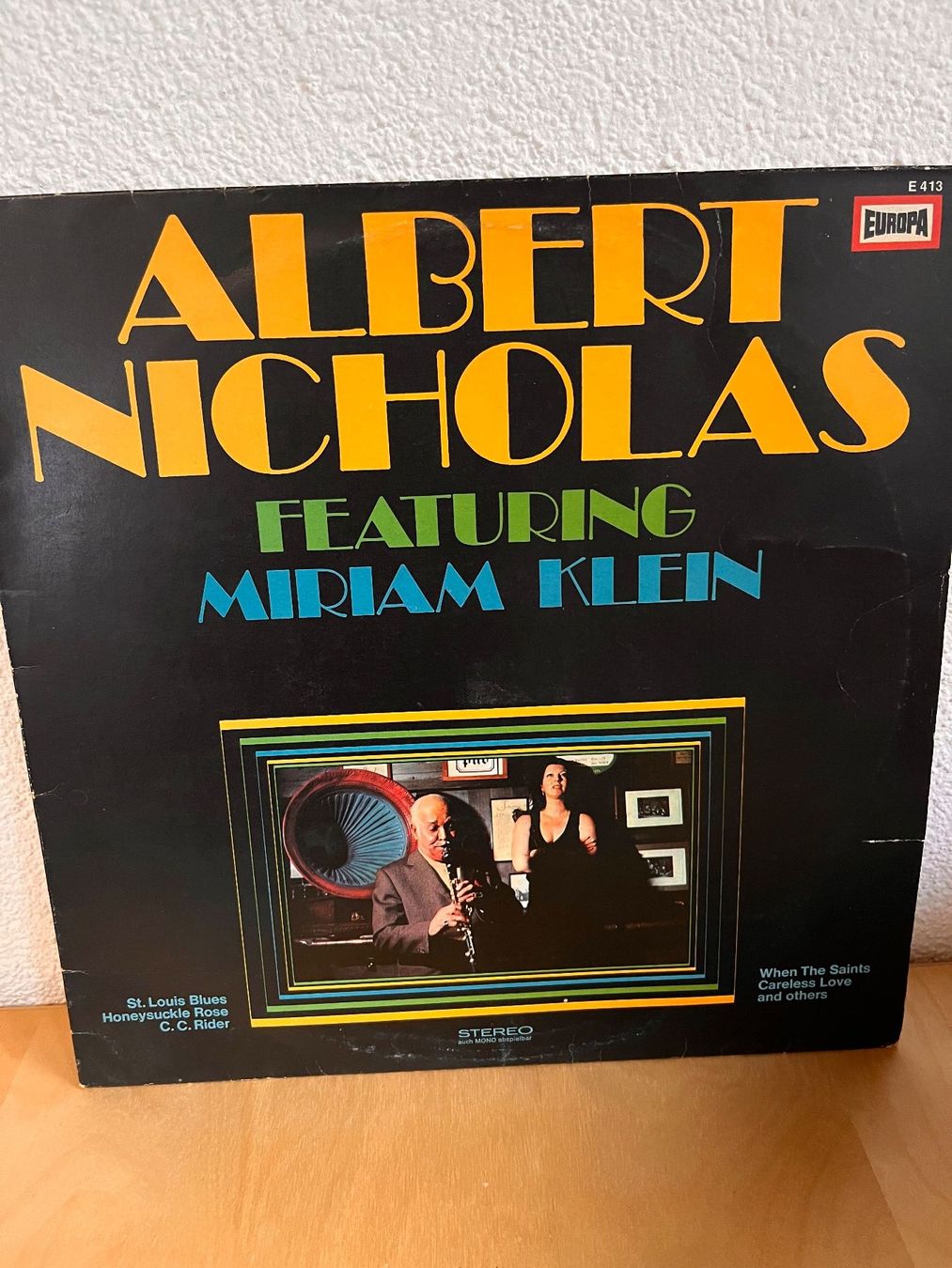 Dischi in vinile: Albert Nicholas Featuring Miriam Klein, Schallplatte – Usato da Rüdlingen venduto da Timber_11
