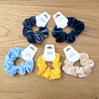 Samt Haargummis, Scrunchies 5 Stk. Neu!