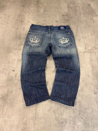 Vintage Victoria Beckham 3/4 Baggy Jeans (M)