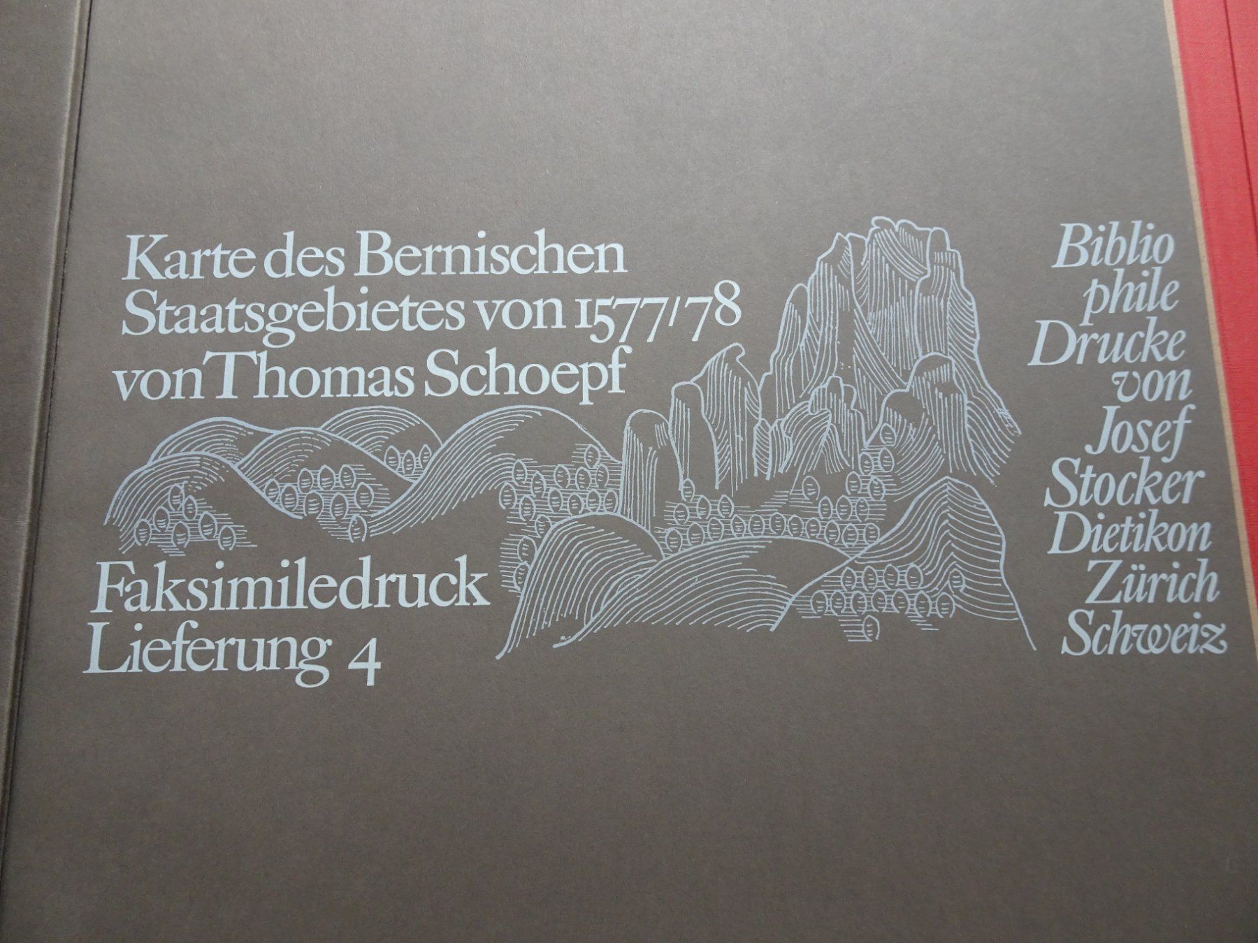 Grafica & Litografie: Faksimiledruck Bern Thomas Schoepf Josef Stocker 4 Mappen – Usato da Goldswil b. Interlaken venduto da troedlermarkt-goldsw 9