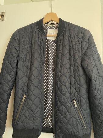 Esprit EDC Bomber matelassé - Taille XS - Bleu marine