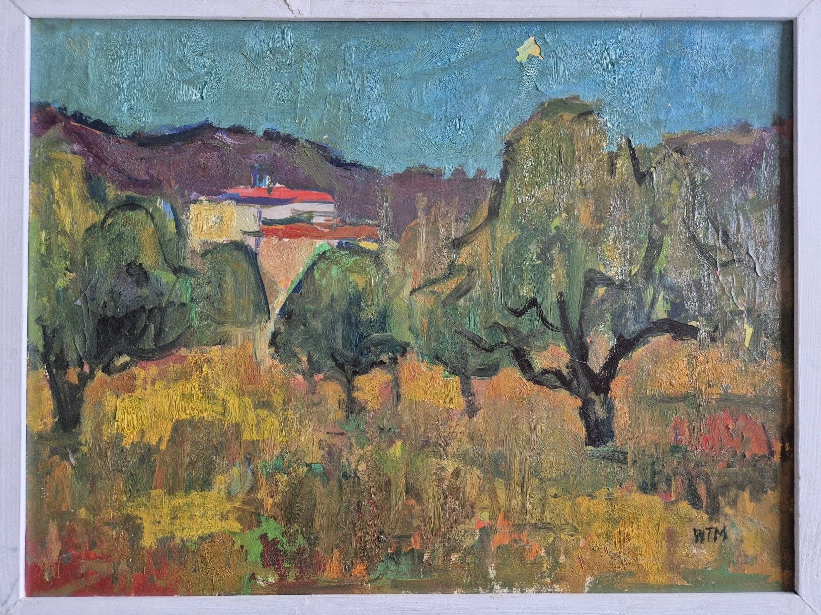 Dipinti: tableau de Werner Theodor Meier 1916-2007 "Toscana" hsp – Usato da Tramelan venduto da La_mine_d_art 2