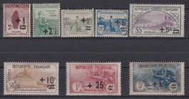 Frankreich 1922: Kriegswaisen mit Aufdruck *