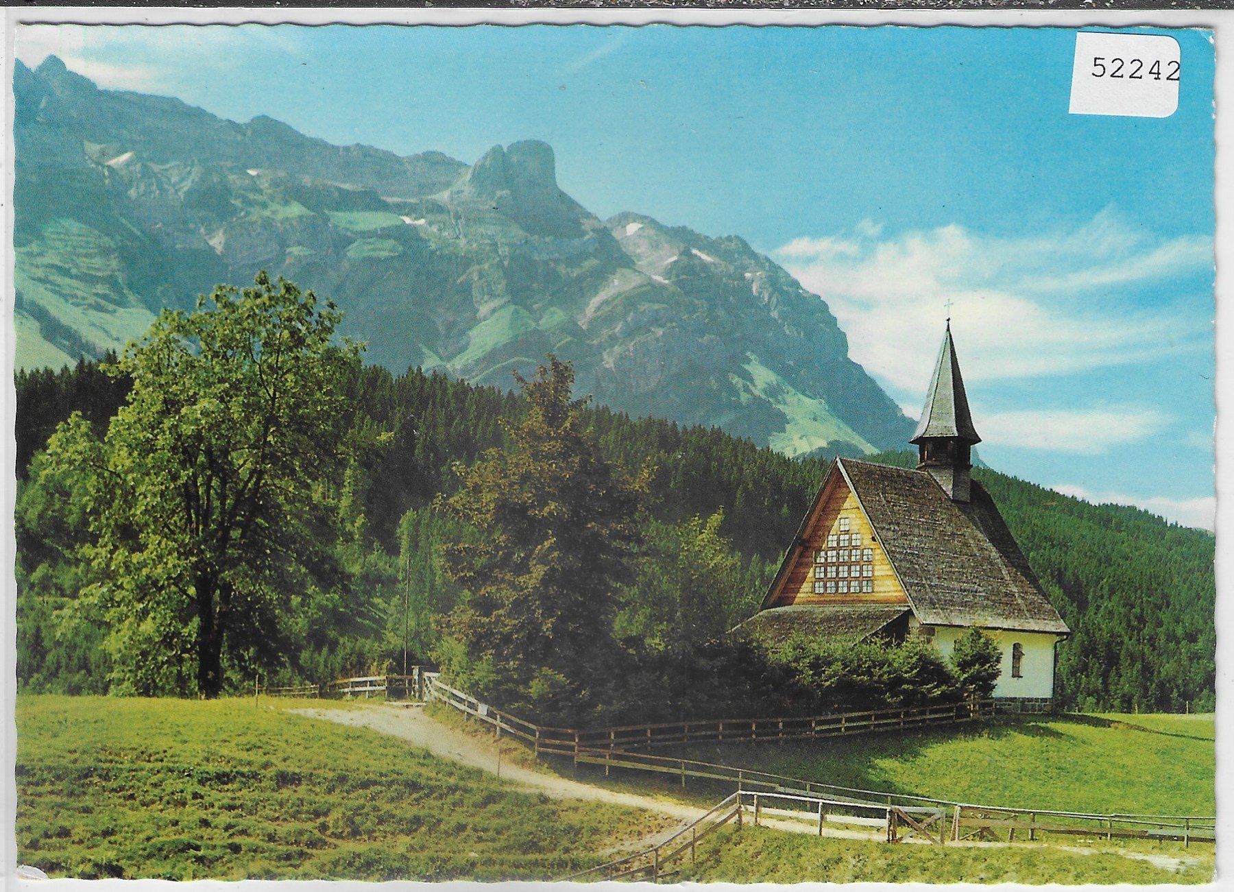 Cartoline postali: Wallfahrtskapelle "Maria im Ahorn" bei Weissbad – Usato da Ettingen venduto da Kartenplanet