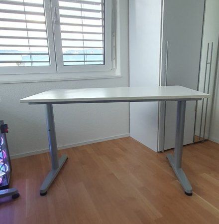 Ikea Schreibtische: Schreibtisch IKEA weiss – Gebraucht aus Jona von Stekar72 2