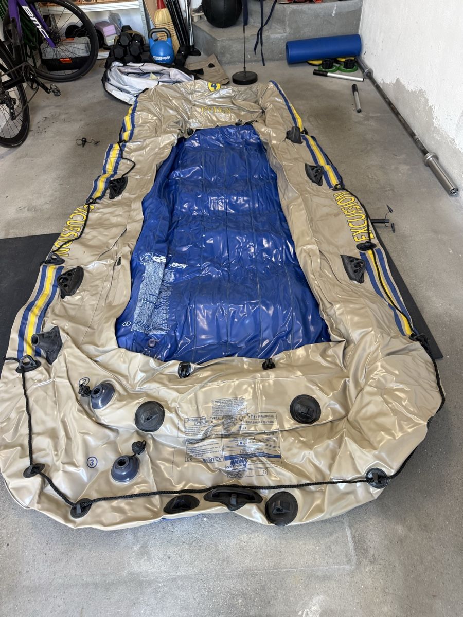 Boote: Intex Excursion 4 Gummiboot – Gebraucht aus Illnau von Mgery 1