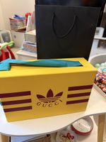 Gucci shoe box plus 6 shopping bags