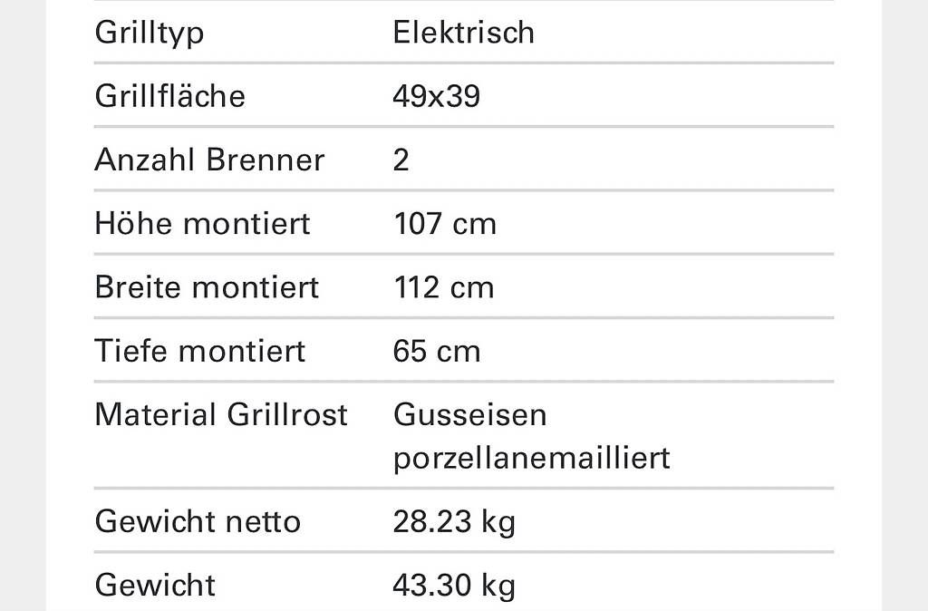 Grils: Weber Elektrogrill Pluse 2000 mit Rollwagen – D'occasion à Luzern par nic_z255 4