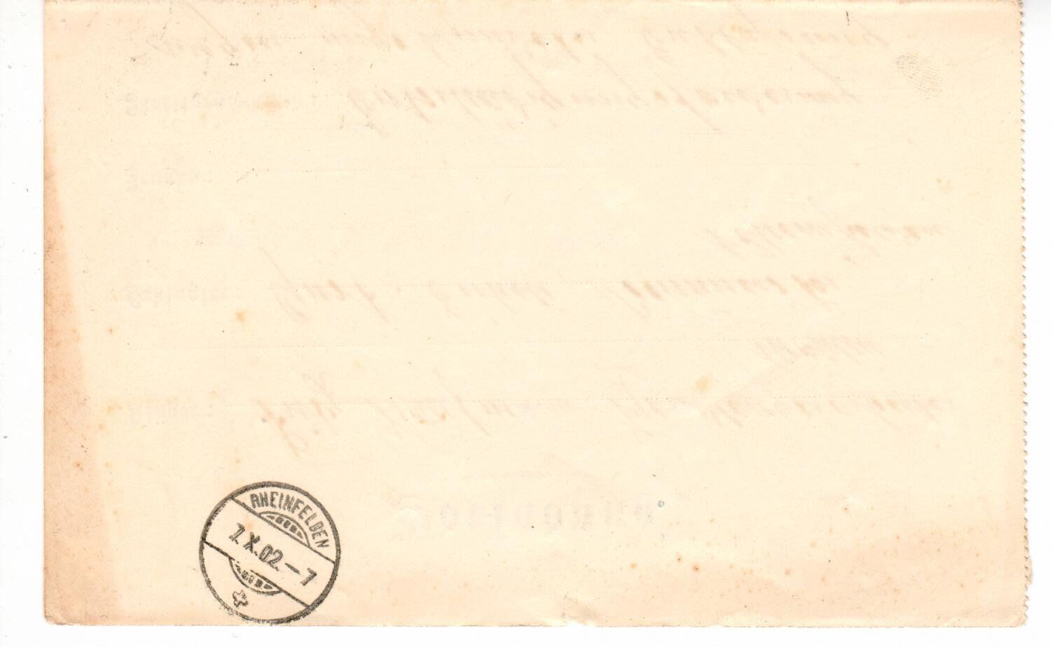Tutti i francobolli: R - Brief Magden 1902 – Usato da Wolhusen venduto da Curver9 1