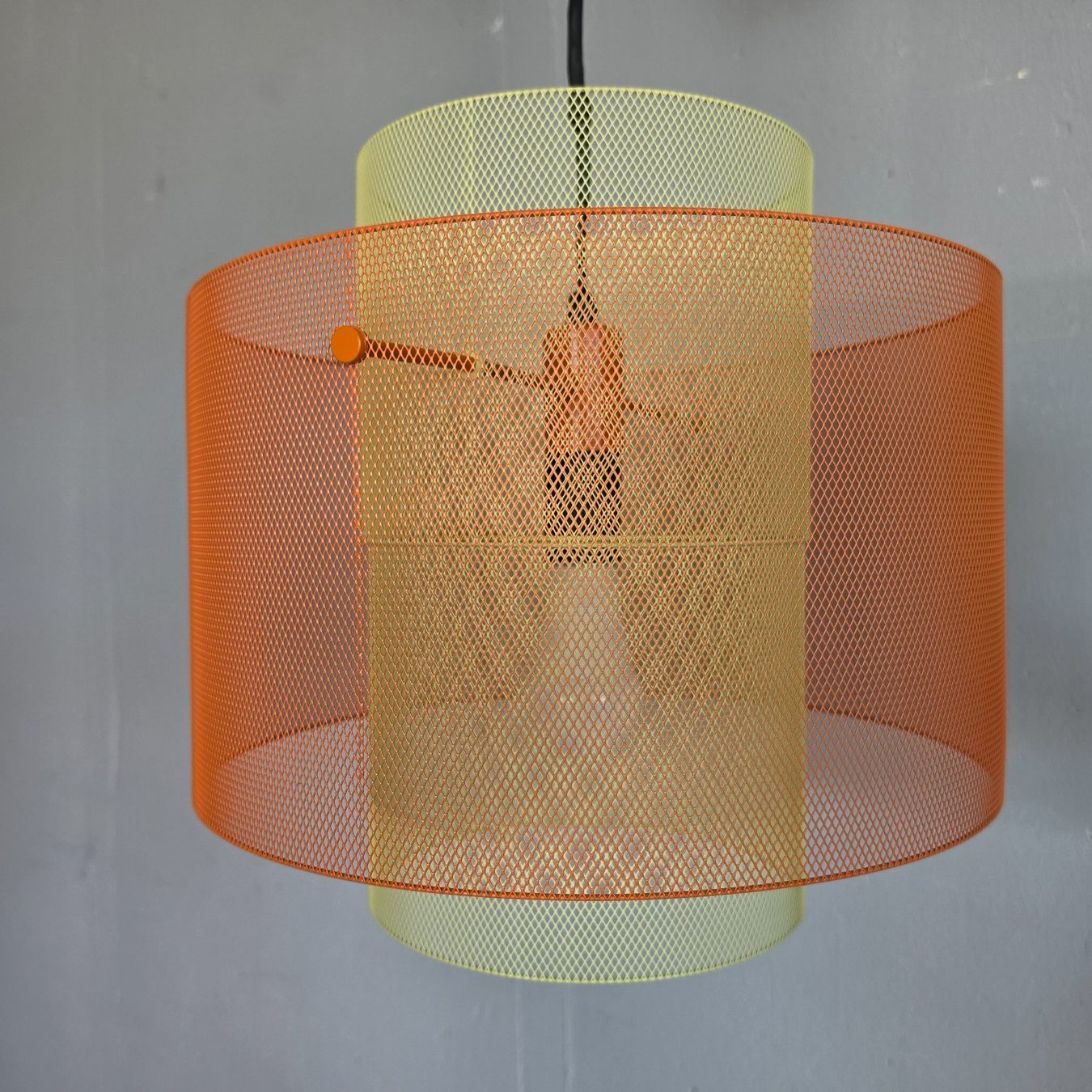 Lampadari & plafoniere: Drahtgitter Designerlampe Hängelampe Deckenleuchte – Usato da Nottwil venduto da Wondewa-Shop 2