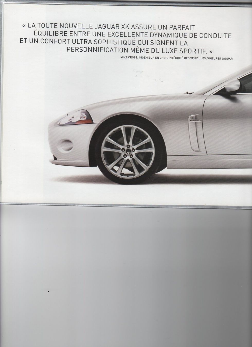 Jaguar Dokumente: Pressemappe Jaguar XK – Gebraucht aus Corminboeuf von corbay 2
