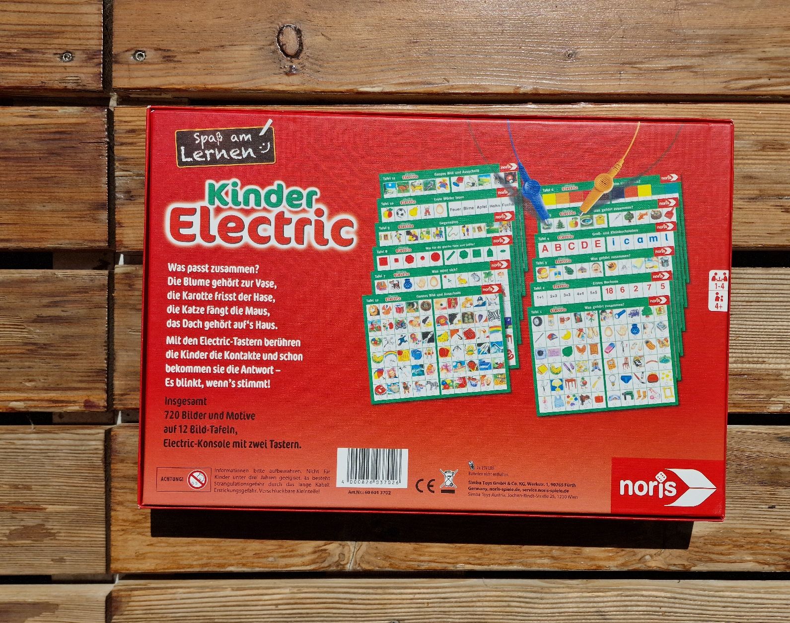 Spiele: Gioco educativo Kinder Electric Noris usato – Gebraucht aus Volketswil von agc_th5j 2