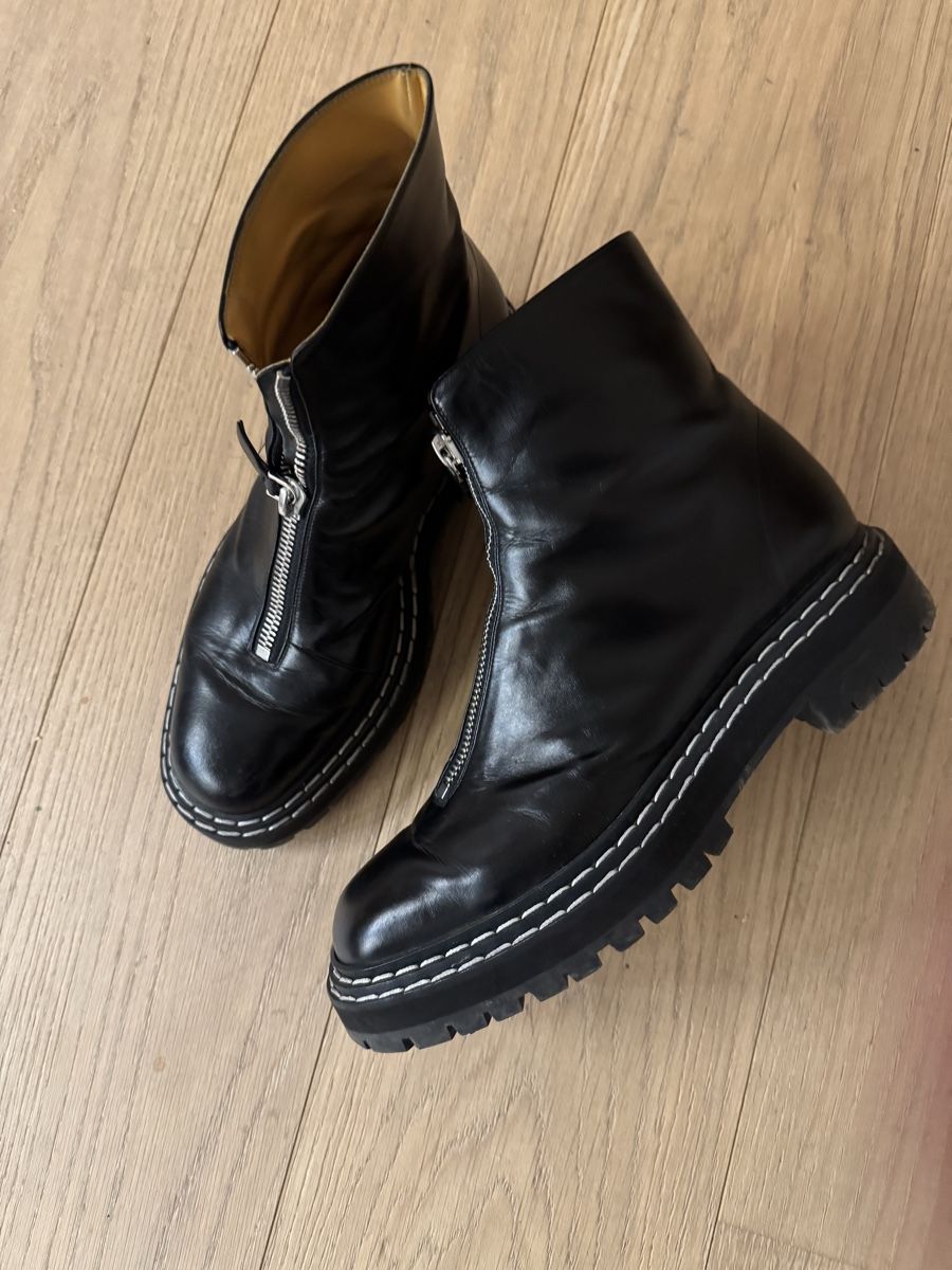 Scarpe da uomo: Proenza Schouler zip boots – Usato da Bern venduto da flo_yc6p 1
