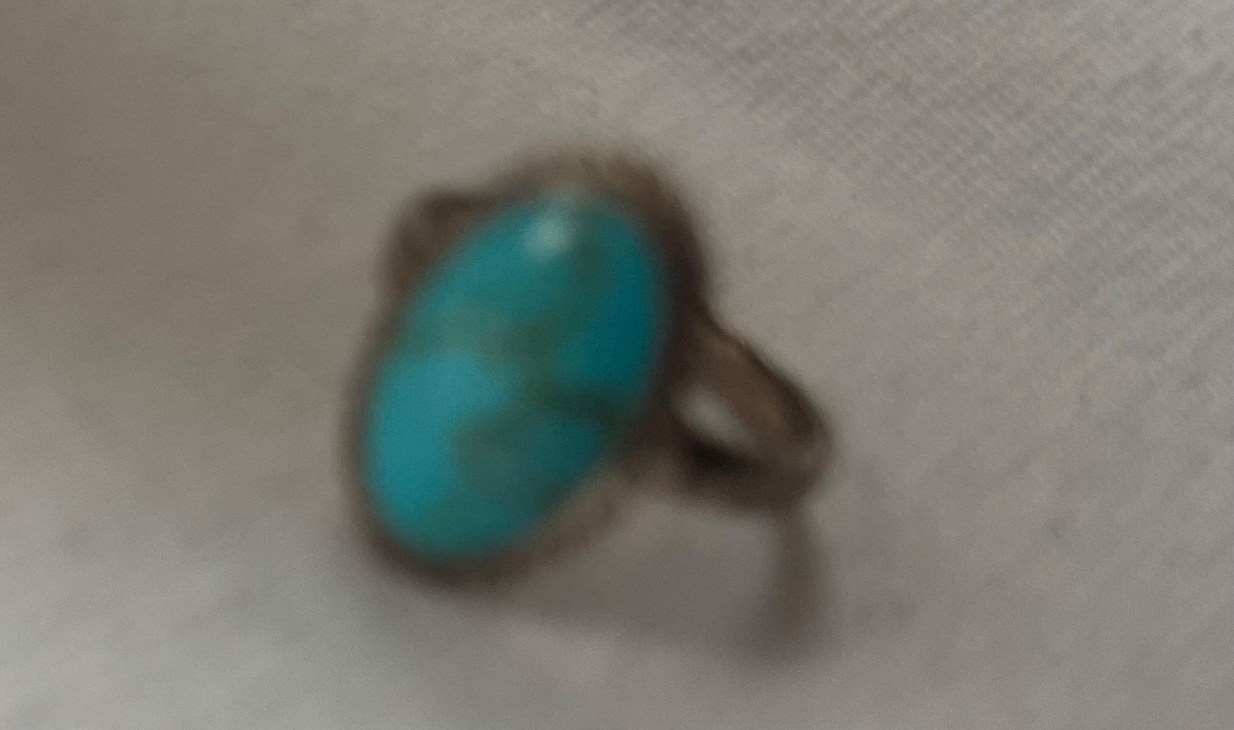 Anelli: Vintage echt silber Silber Ringe Türkis 3 Stück – Usato da Baden venduto da Sandra148 4