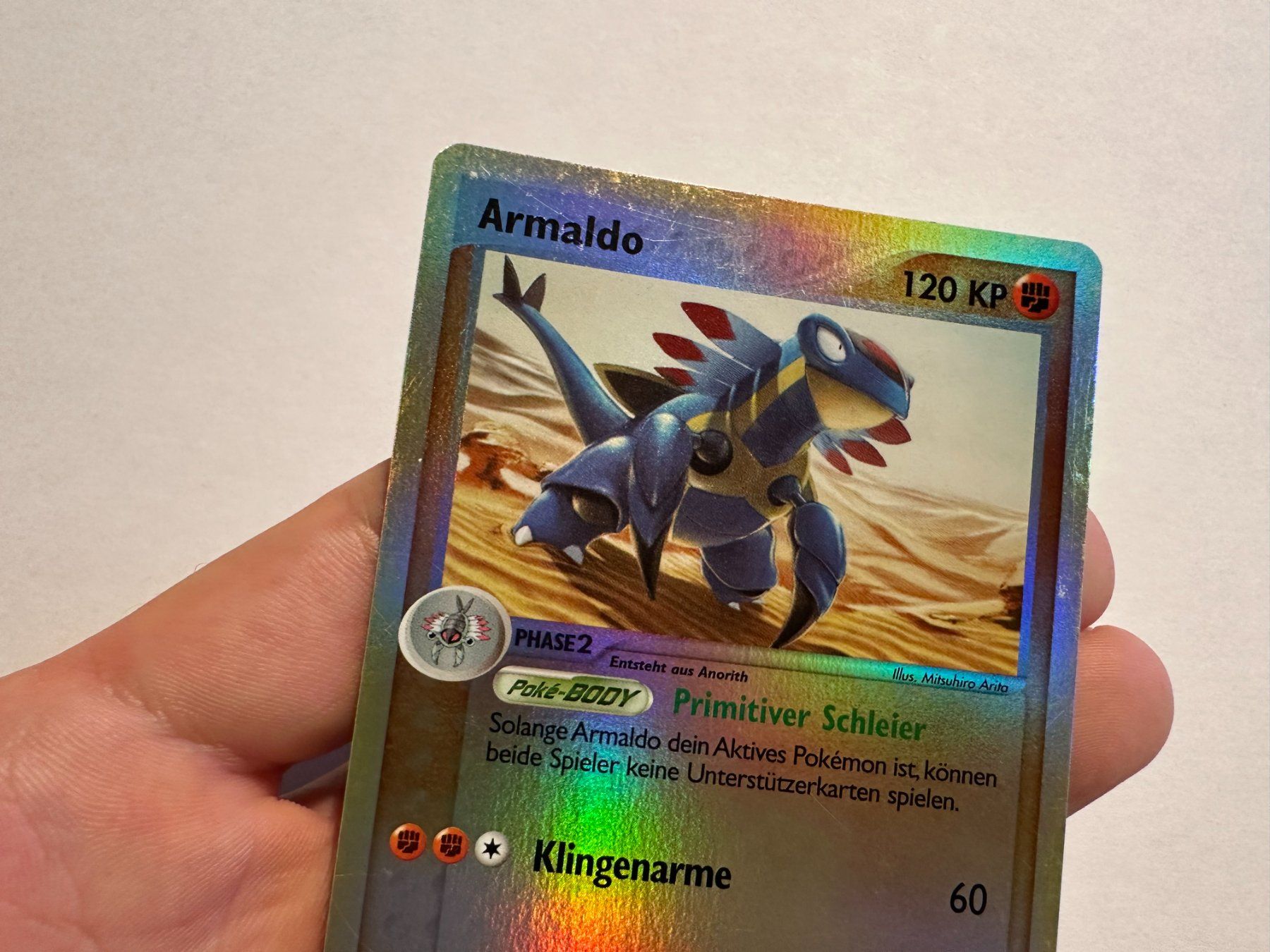 Pokémon Sammelbilder & Trading cards: Armaldo reverse holo Ex Sandsturm DE – Gebraucht aus Hagendorn von Pokecollectorch 3