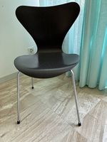 Arne Jacobsen Stuhl @ Fritz Hansen, dunkelgrau, A/5