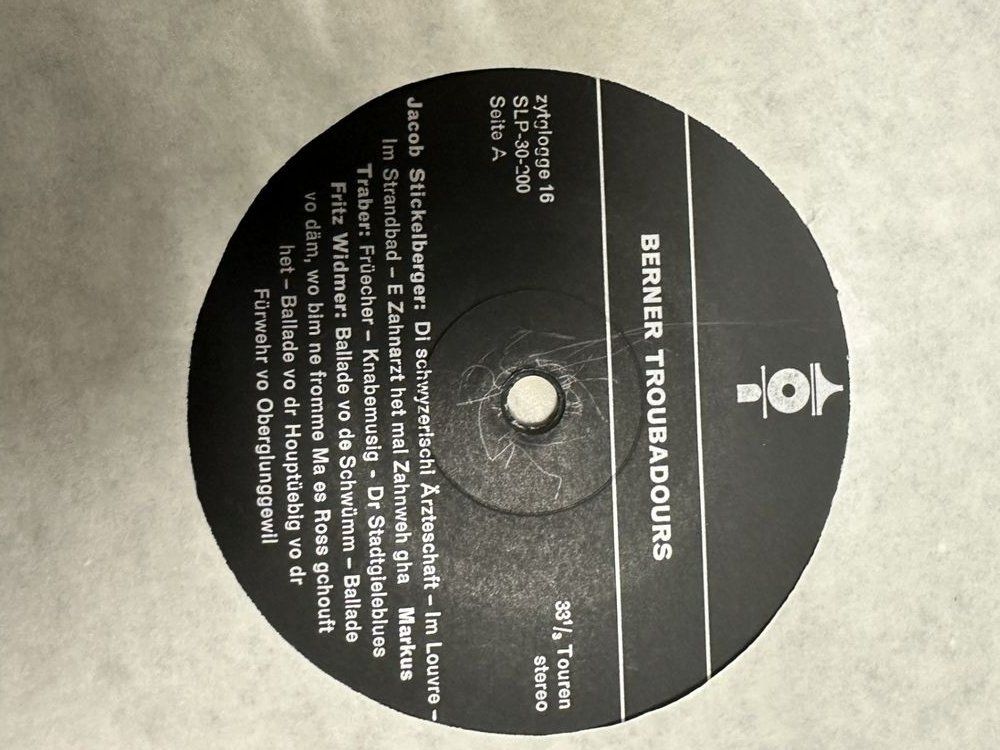 Schallplatten: LP - BERNER TROUBADOURS – Gebraucht aus Ostermundigen von Heavenmaus75 2